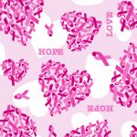 Breast Cancer Hearts and Hope Print