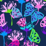 Crystal Butterfly Print